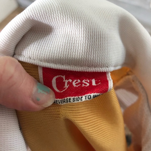 Crest vintage 60s mod waitress pinup dress - Picture 2 of 5